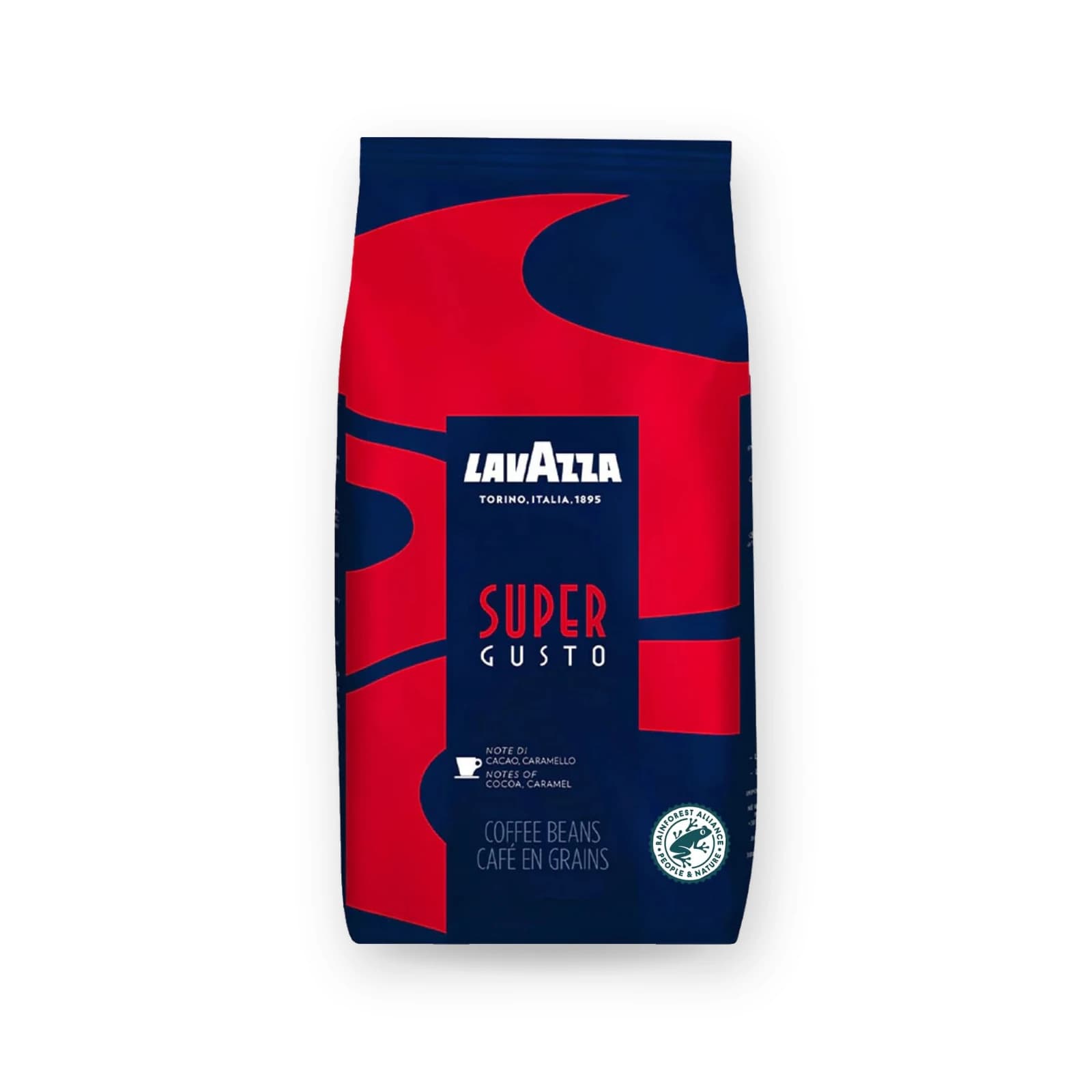 Punga de cafea boabe Lavazza Super Gusto, 1 kg