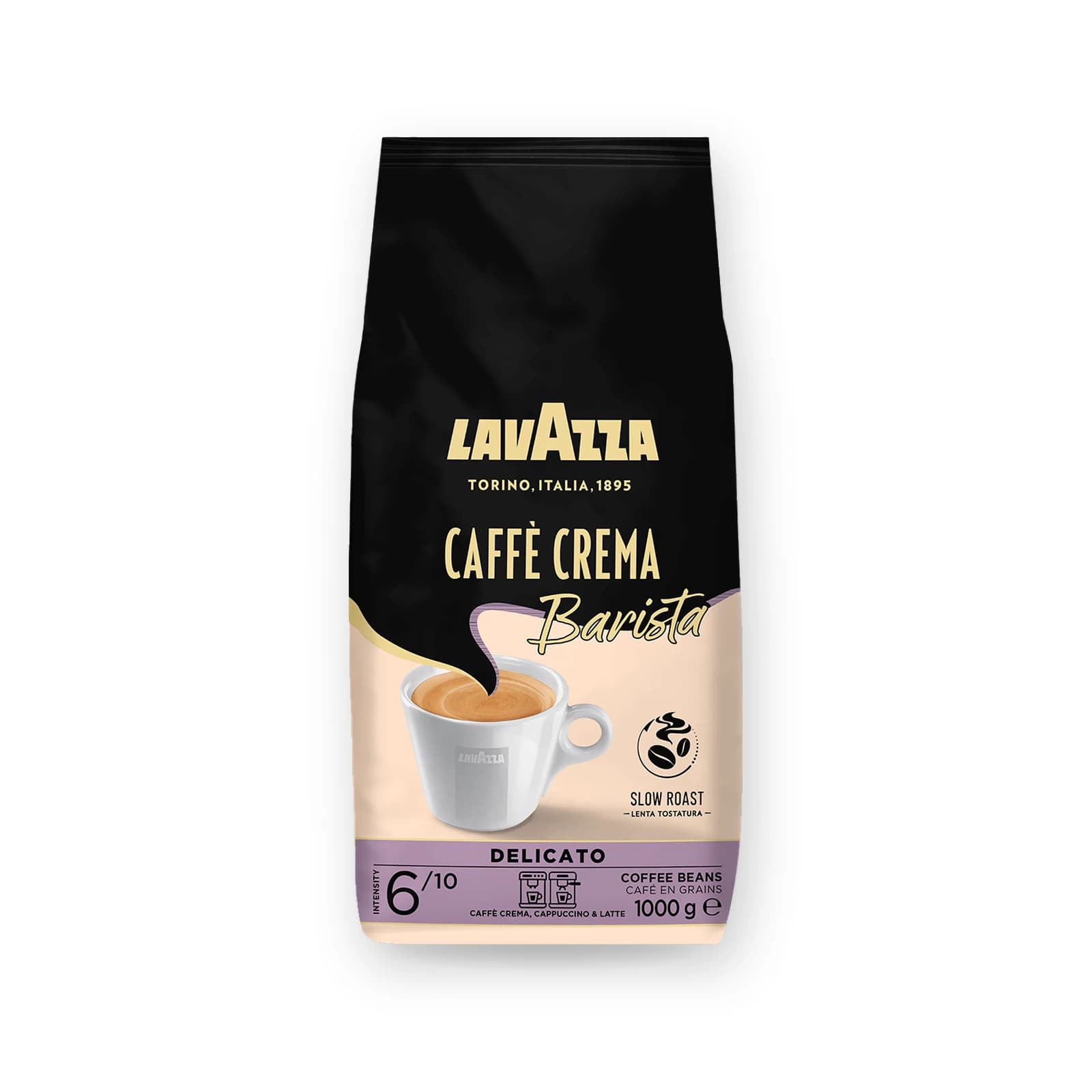 Punga de cafea boabe Lavazza Caffè Crema Barista Delicato, 1 kg