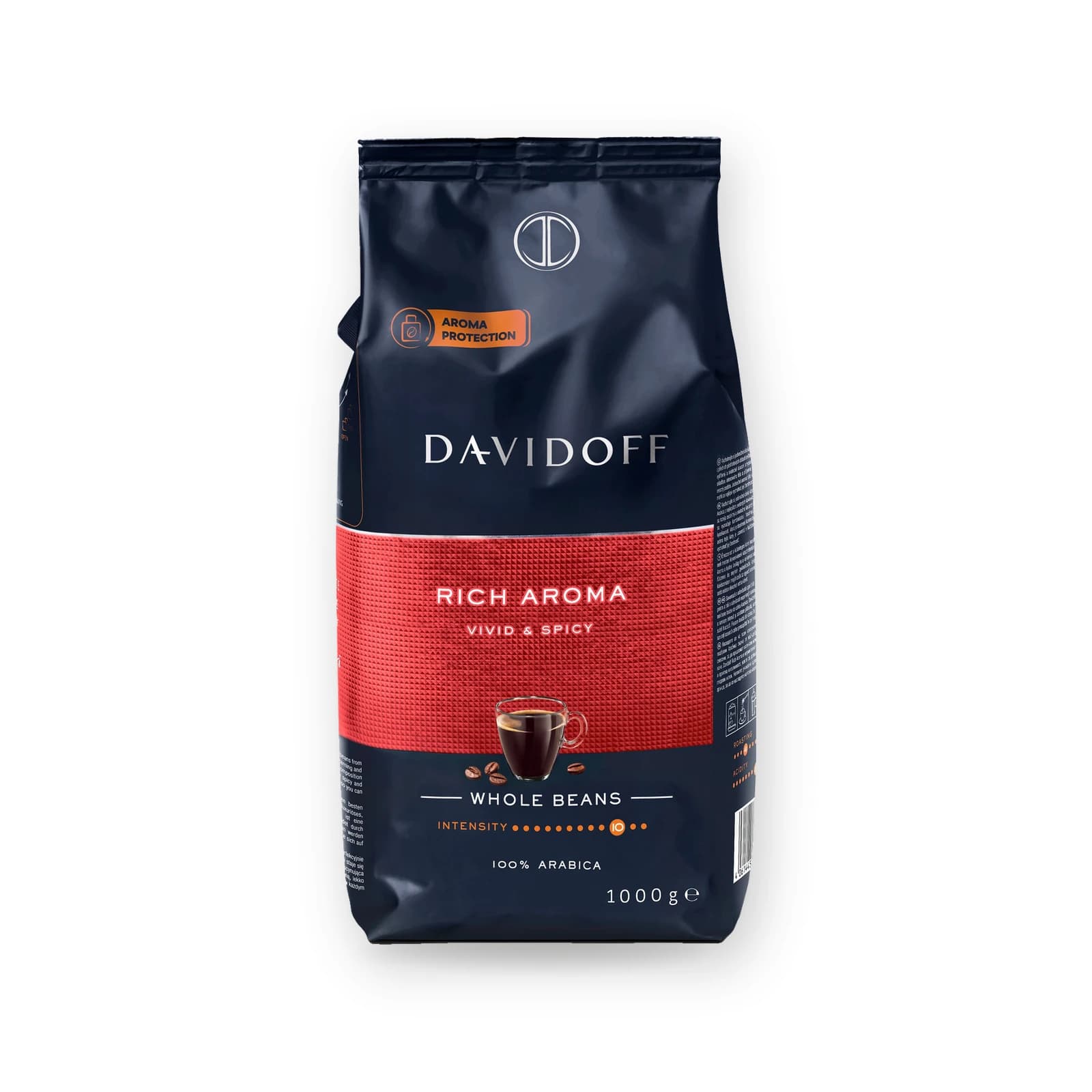 Punga de cafea boabe Davidoff Café Rich Aroma, 1 kg