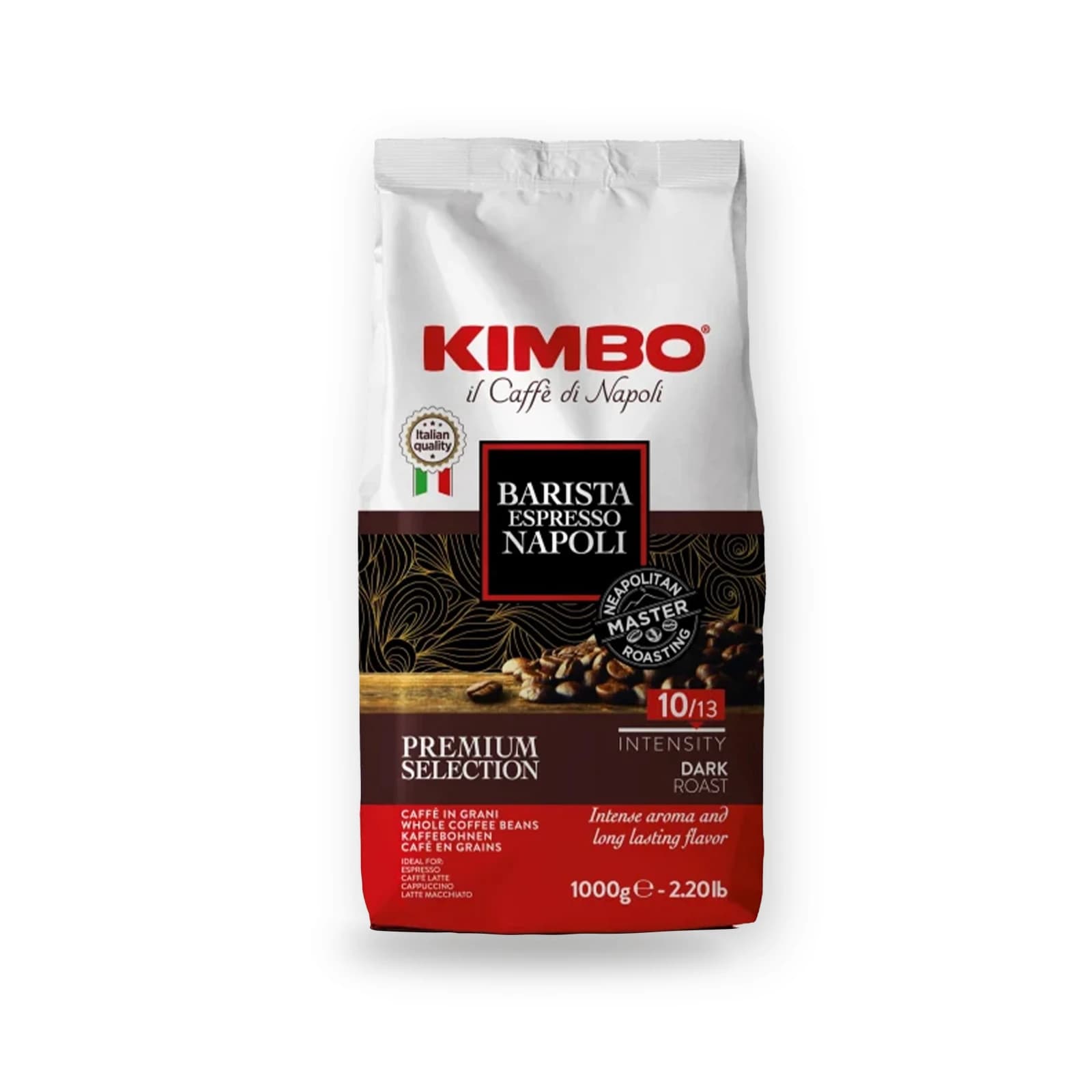 Punga de cafea boabe Kimbo Barista Espresso Napoli, 1 kg