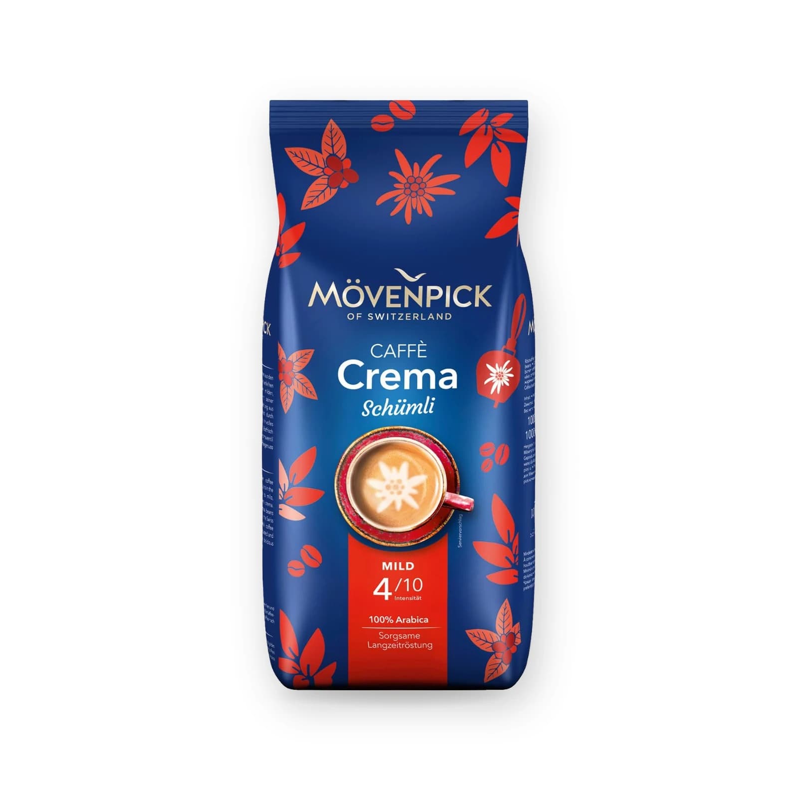 Punga de cafea boabe Mövenpick Caffè Crema Schümli, 1 kg