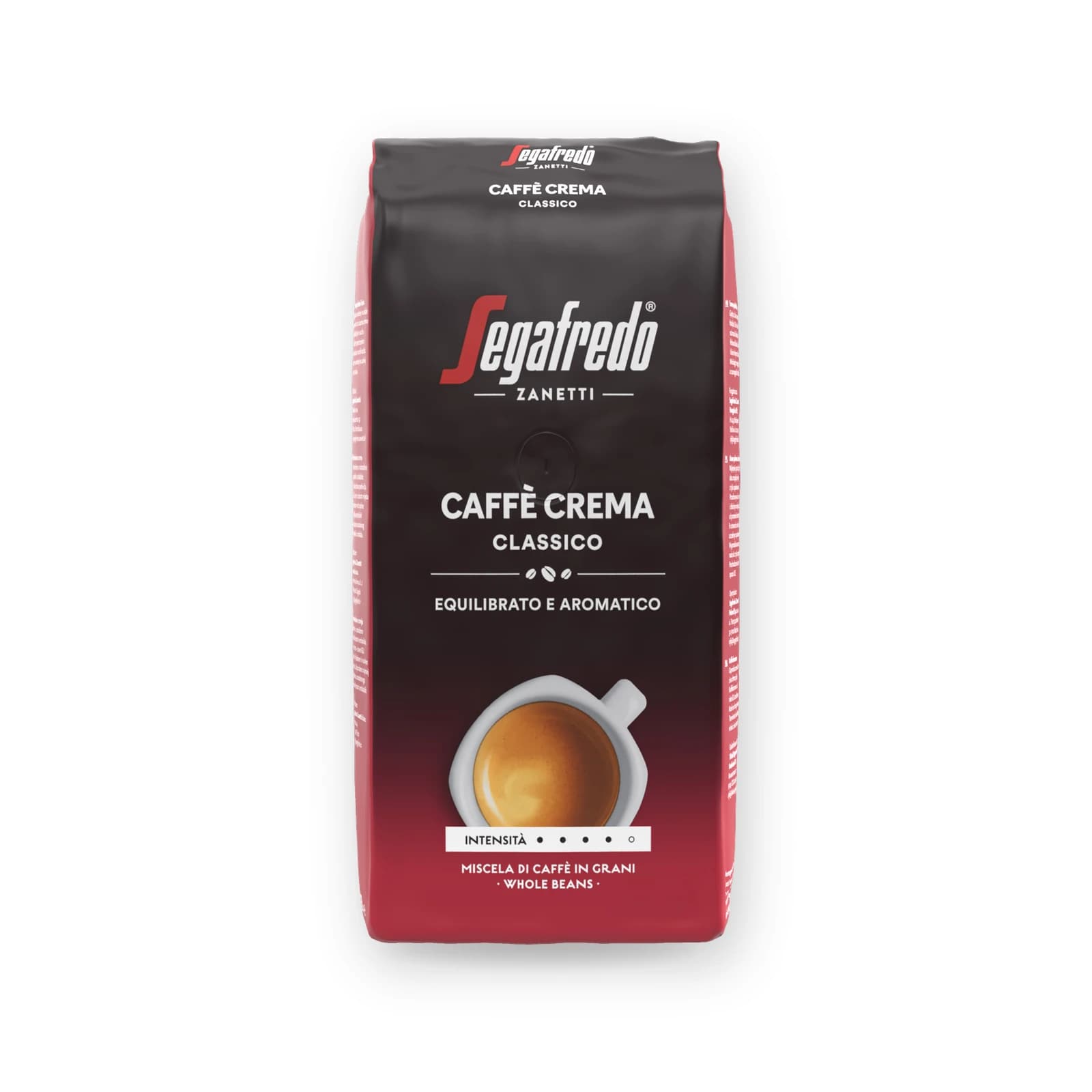 Punga de cafea boabe Segafredo Caffè Crema Classico, 1 kg