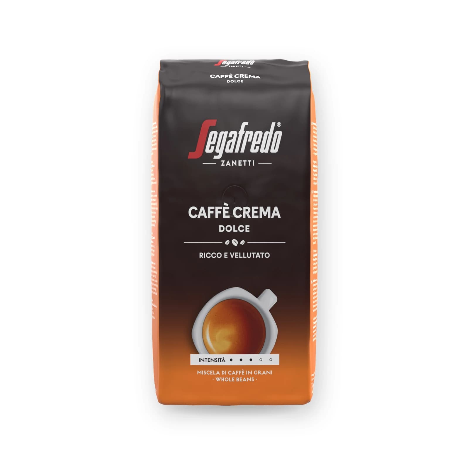 Punga de cafea boabe Segafredo Caffè Crema Dolce, 1 kg