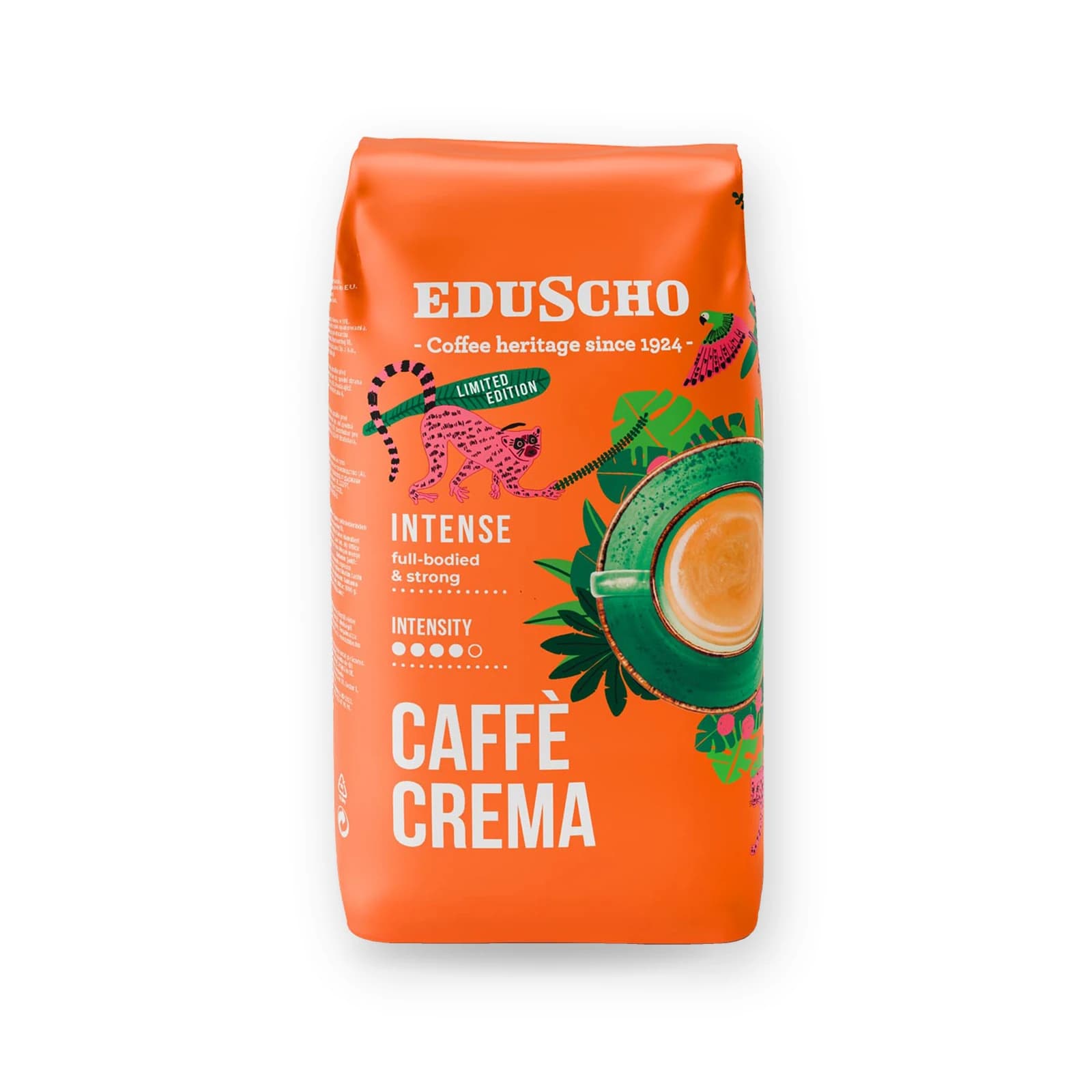 Punga de cafea boabe Eduscho Caffè Crema Intense, 1 kg