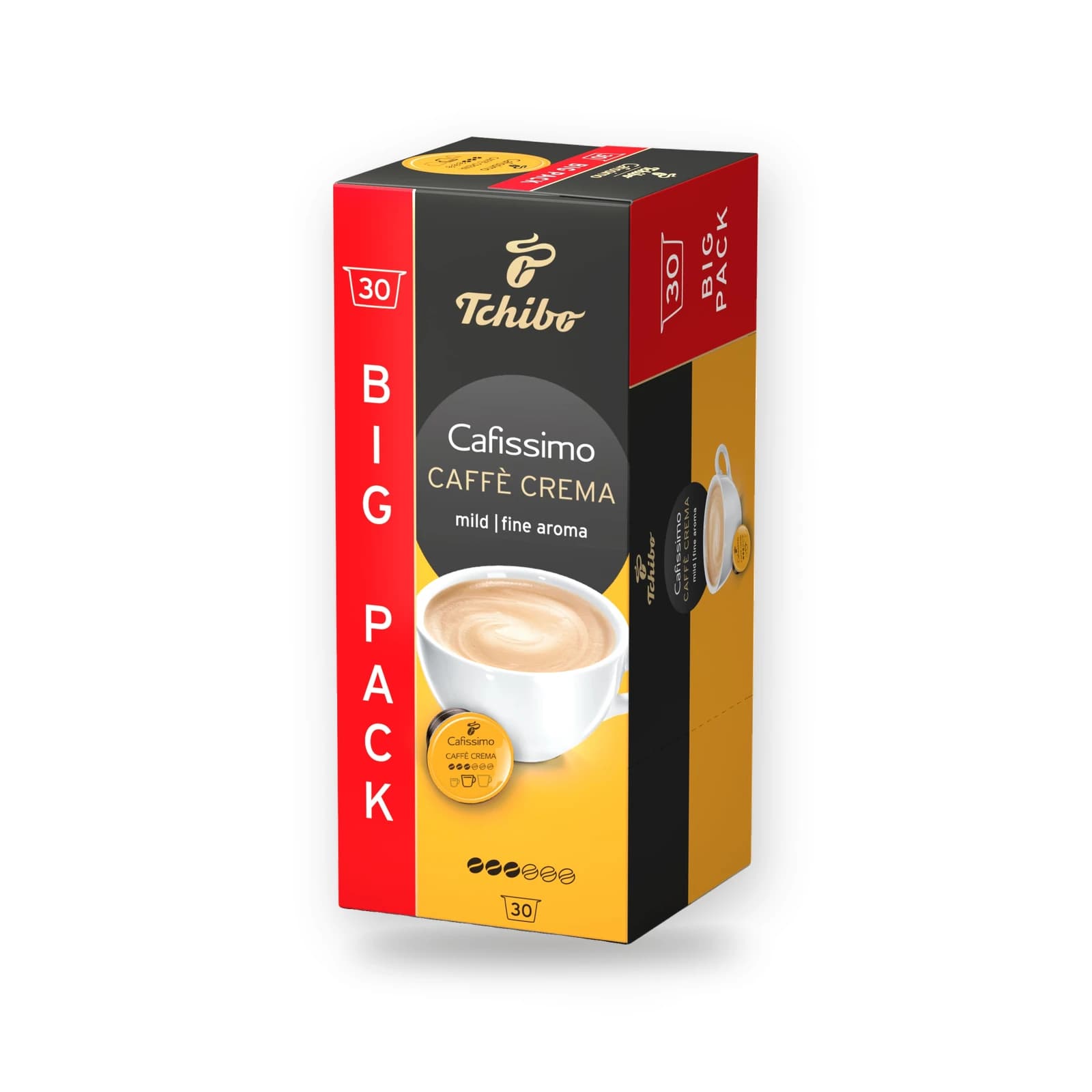 Cutia cu 30 de capsule Cafissimo Caffè Crema Fine Aroma