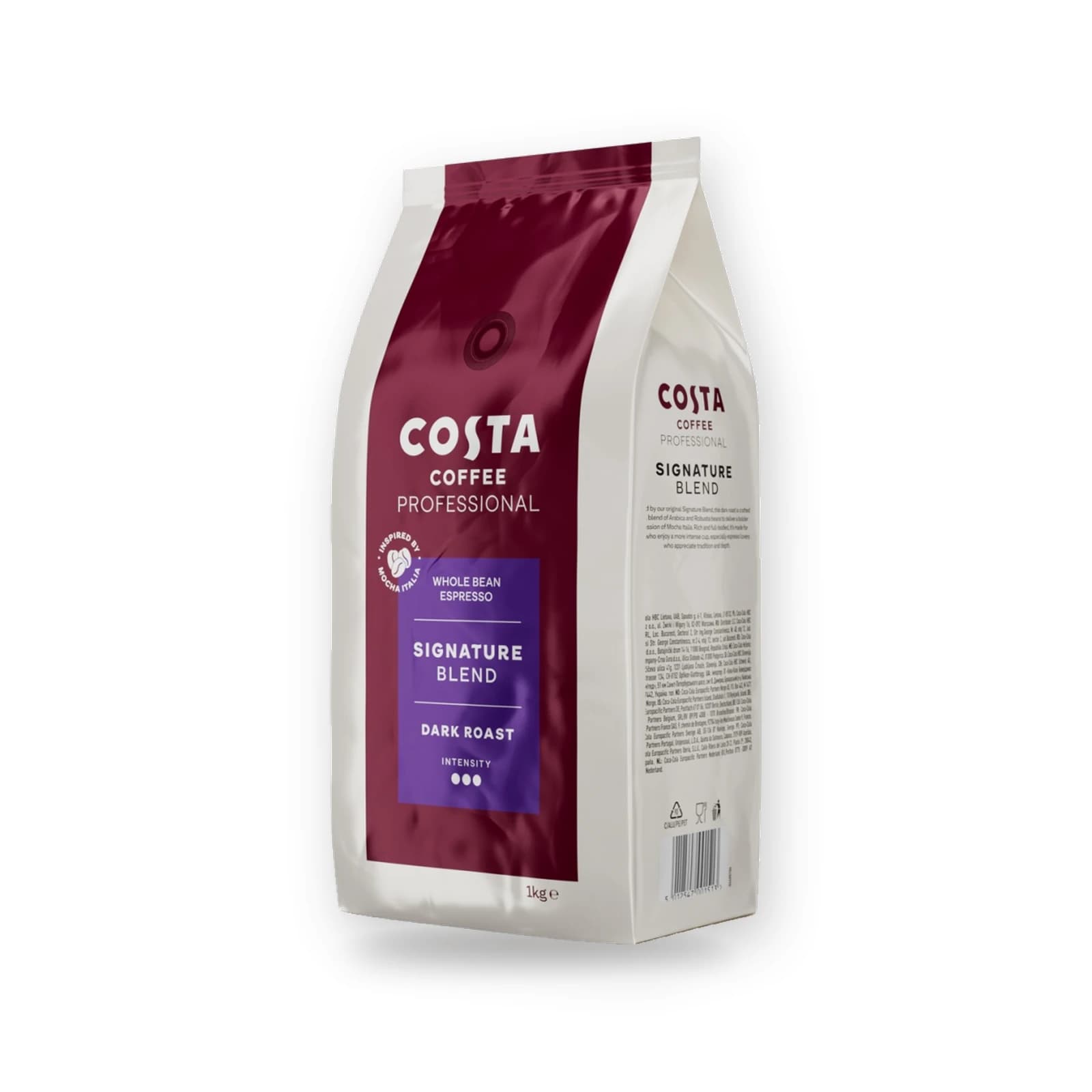 Punga de cafea boabe Costa Coffee Professional Signature Blend Dark, 1 kg