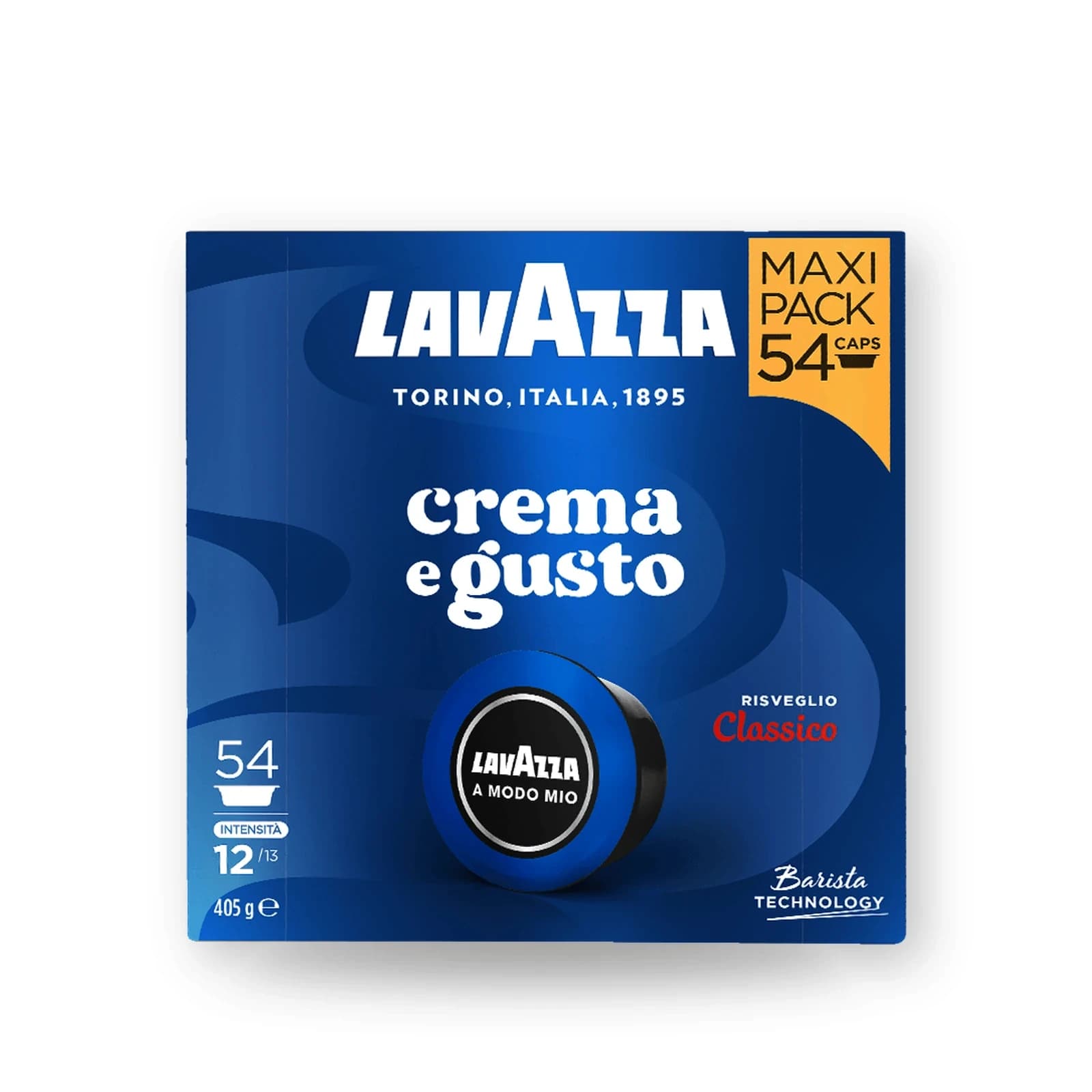 Cutia de capsule Lavazza A Modo Mio Crema e Gusto Classico, 54 capsule