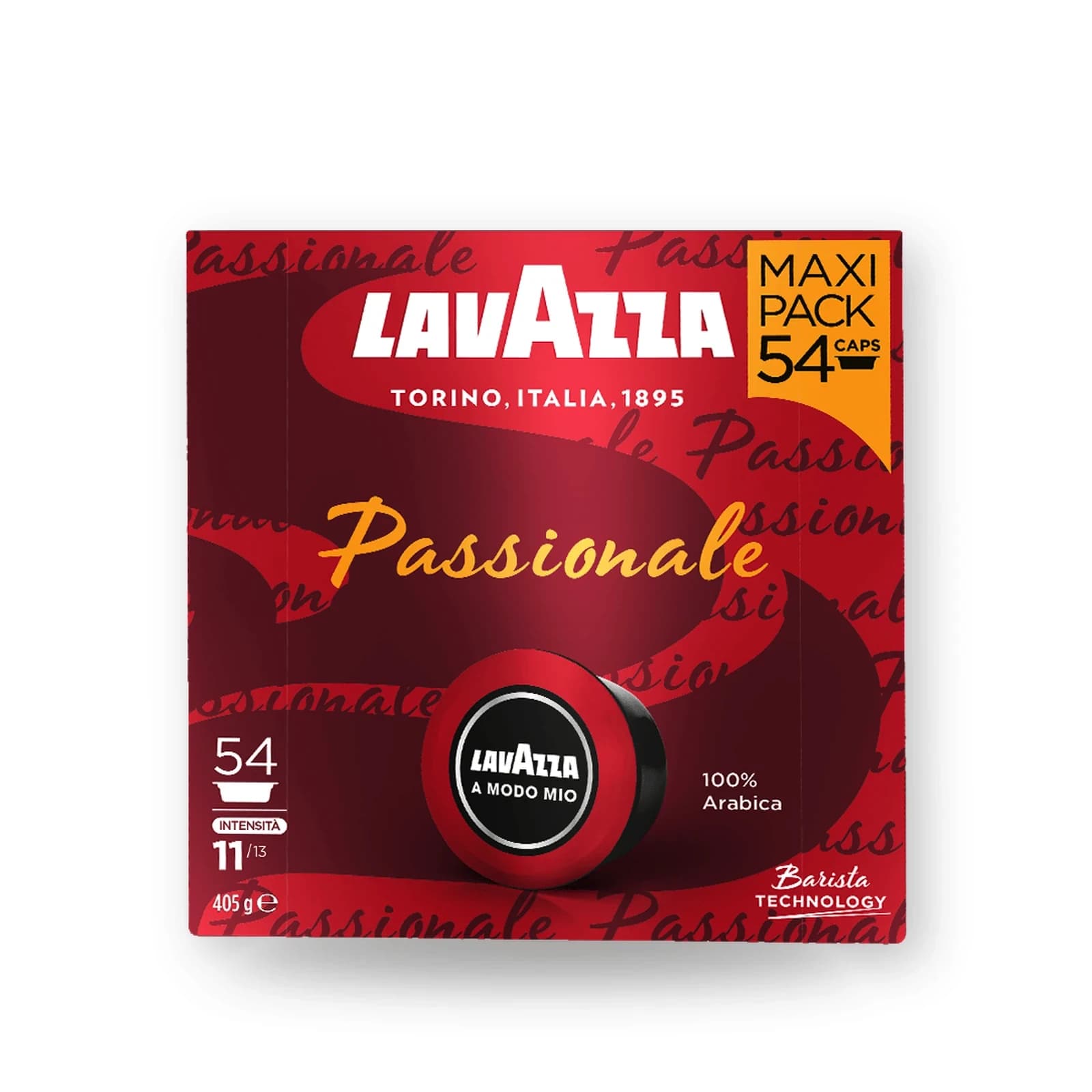 Cutia de capsule Lavazza A Modo Mio Passionale, 54 capsule