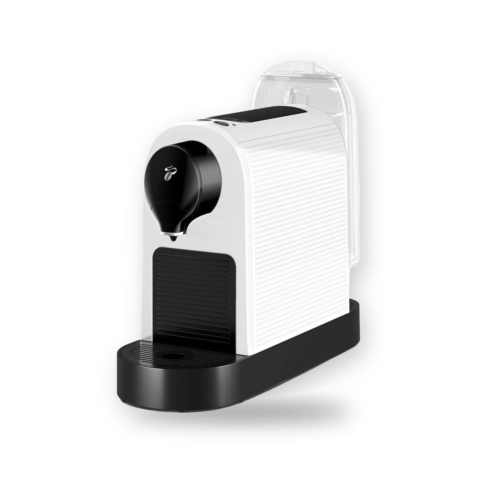 Espressorul cu capsule Cafissimo Pure Plus, alb