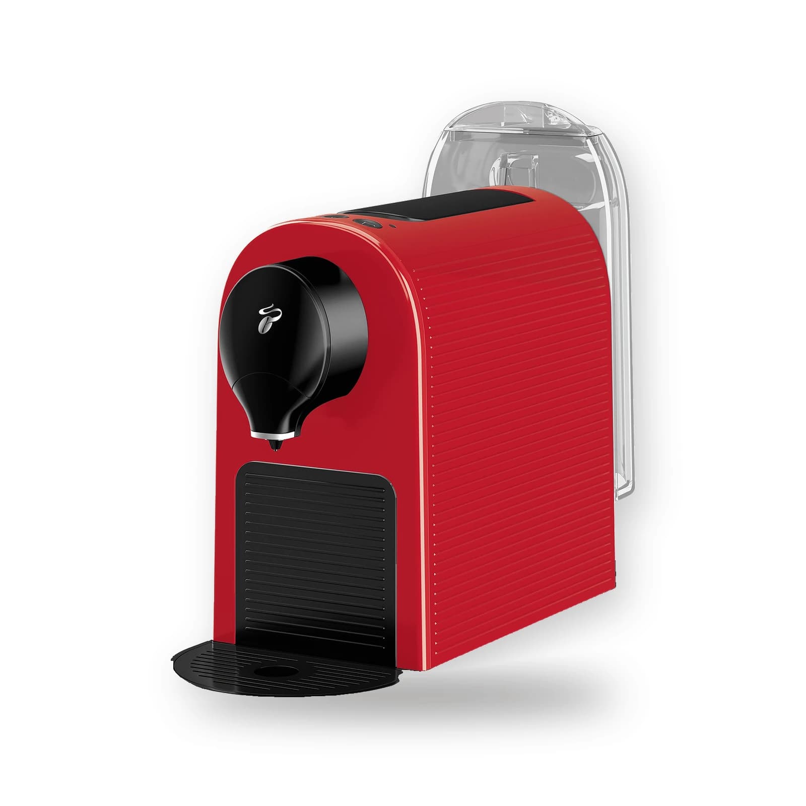 Espressorul cu capsule Cafissimo Pure Plus, roșu
